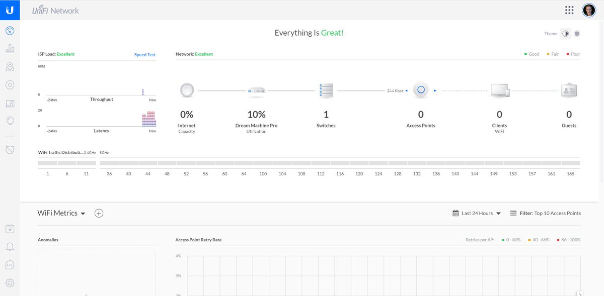 Everything is now ticking along very nicely with the UDM alone. I'm *really* tempted not to even bother restoring from the old network simply because this is so clean. Think I'll keep setting bits up then make a call on it a bit later.