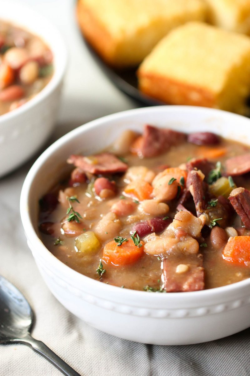 SixSistersStuff's tweet photo. This Southern-style Slow Cooker Ham and Bean Soup will bring back childhood memories and warm you up from the inside, out.
https://t.co/0U0iiVIB61 #sixsistersstuff #slowcooker #hamandbeansoup #hamsoup #beansoup https://t.co/QmWckrXK4b