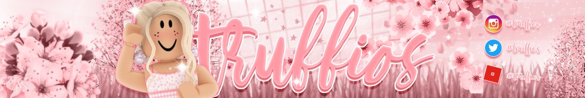 Truffles Truffios Twitter - aesthetic roblox logos pink