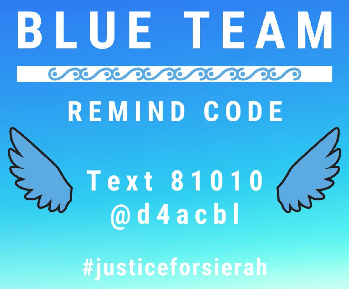 2020D4ac's tweet photo. Check the remind for updates this next month for the virtual D4AC! We're so excited! @D4AC2020 #justiceforsierah 💙💙💙 https://t.co/80wG2r5yjZ