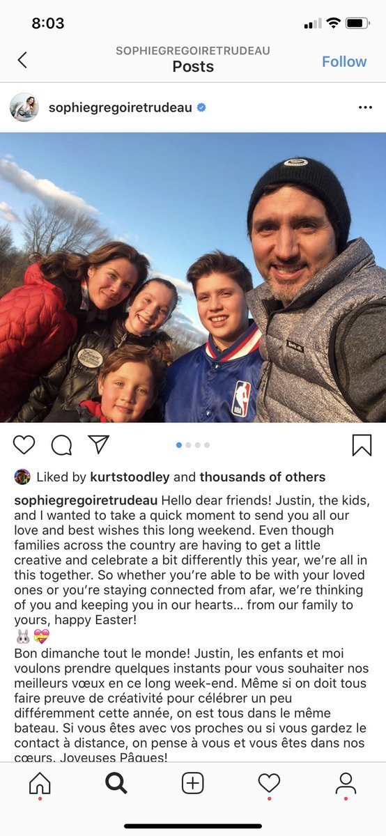 Justin Trudeau: don’t go to your cottage or travel to visit family this Easter ... Also Justin Trudeau ...   #OneRuleForUsAndAnotherForTheElite