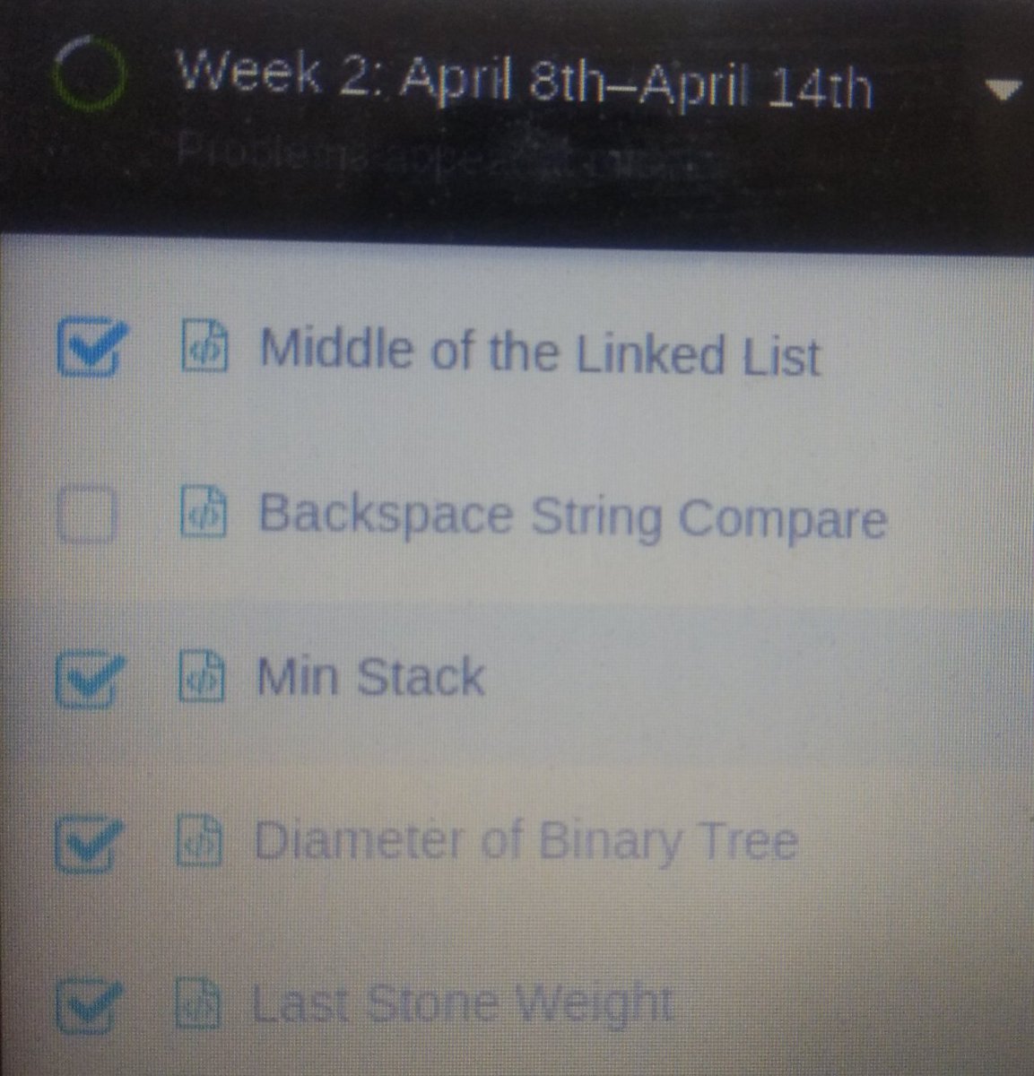 KanikaMittal06's tweet image. 2️⃣3️⃣ 
 #100DaysOfCode
 Day 23/100 
 1. Worked on stack data structures  
2. Solved today's problem of 
#30DayLeetcodingChallenge