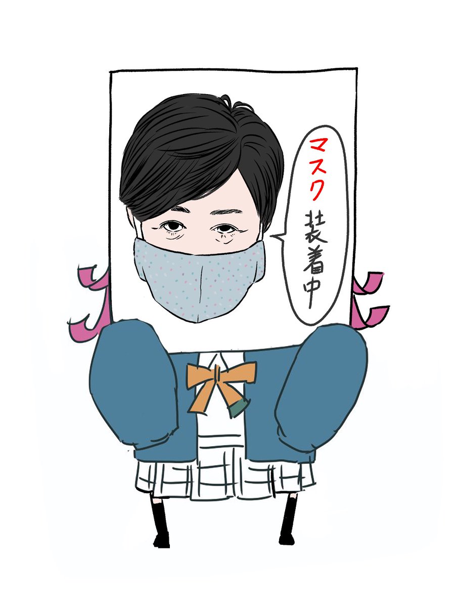 「その下ってマスクしてるの?」と聞かれるのがいい加減しんどくなってきた天王寺璃奈 