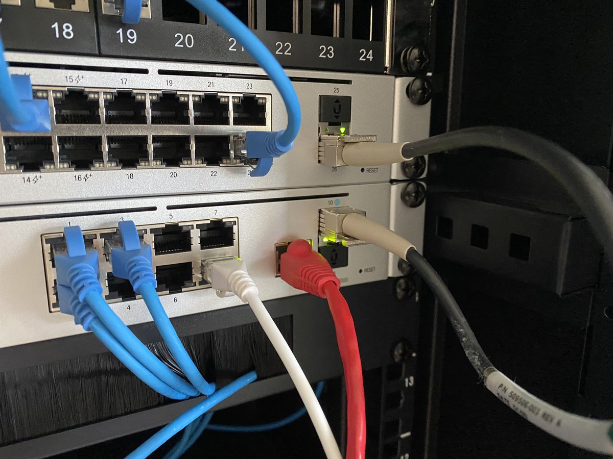 Hmm... controller isn’t seeing the switch over SFP, night drop back to RJ45 and see how we go