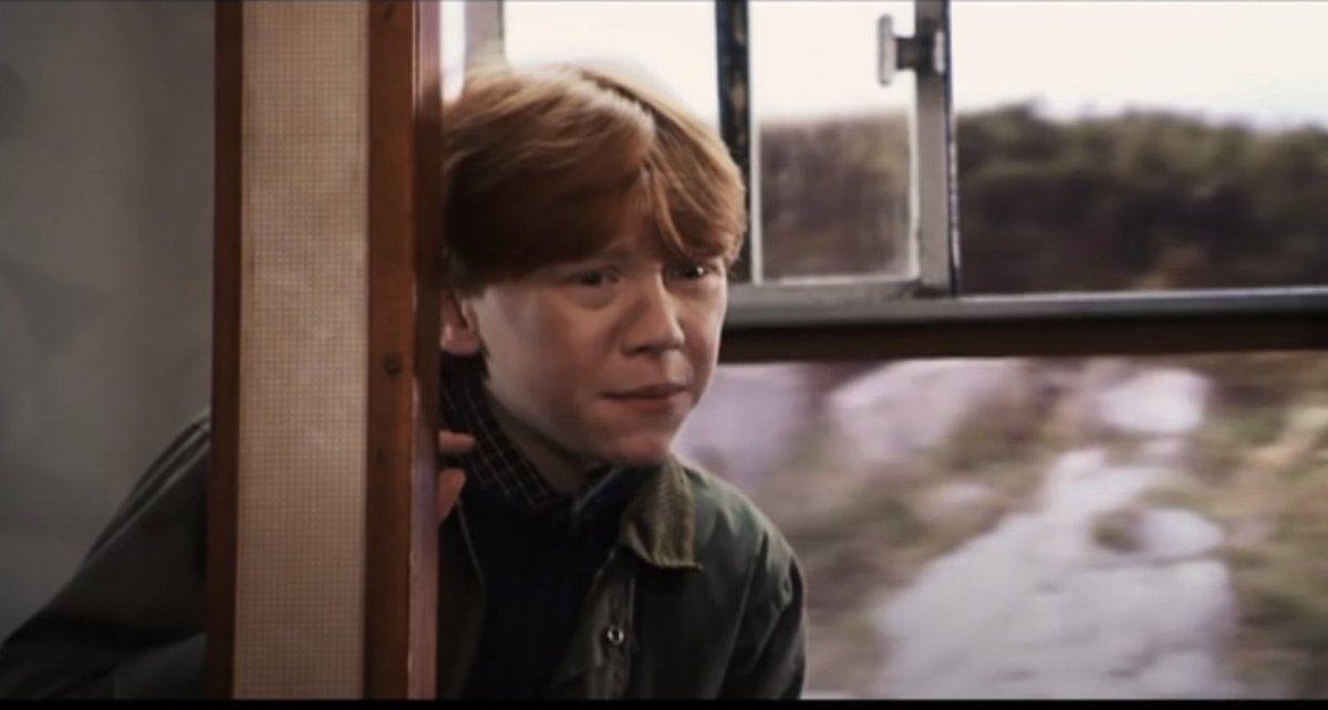 Ron: Look, I wanted to be an individual but my ma wouldn't let me.Harry: I'm not being an individual on my own!