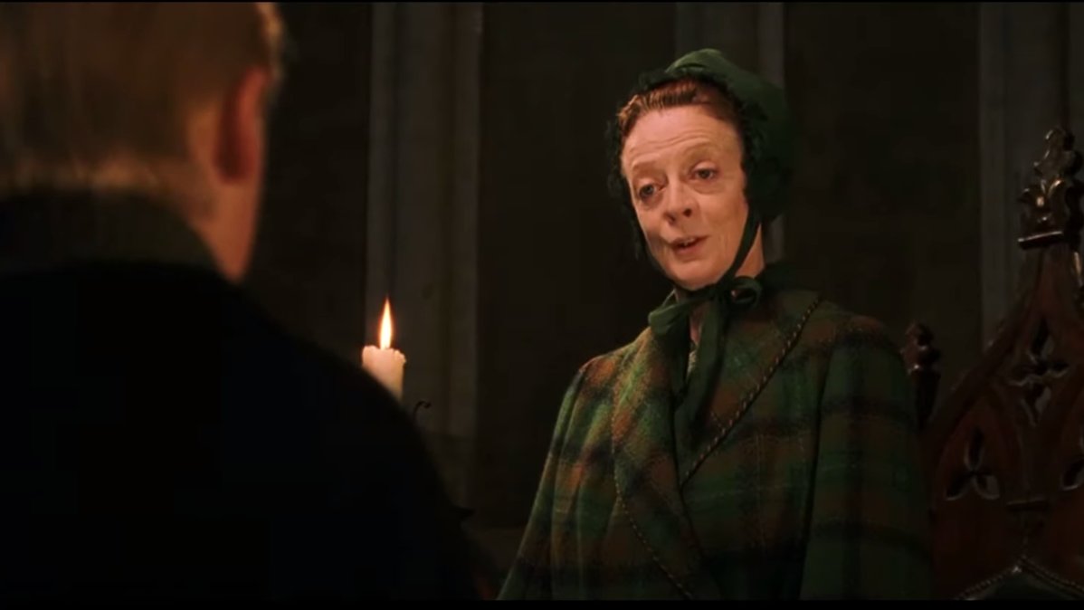 Draco: But I didn’t do anything! It was Harry, it was all Harry! I won’t go down for something I didn’t do! If anyone deserves to get punished, it should be Harry! McGonagall: Well I think it's safe to say that we all lost a bit of respect for you there, Mr. Malfoy.