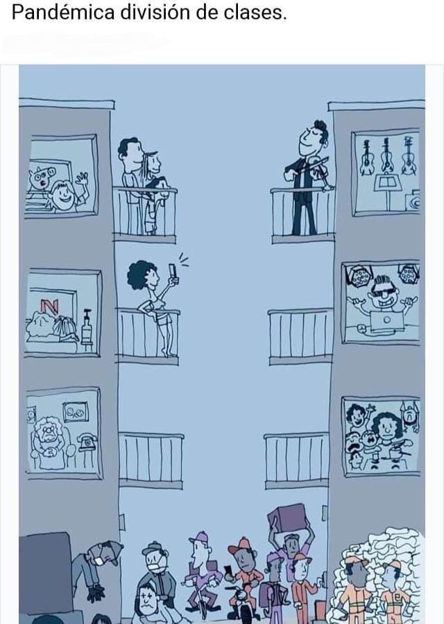 El coronavirus y las clases sociales 👇