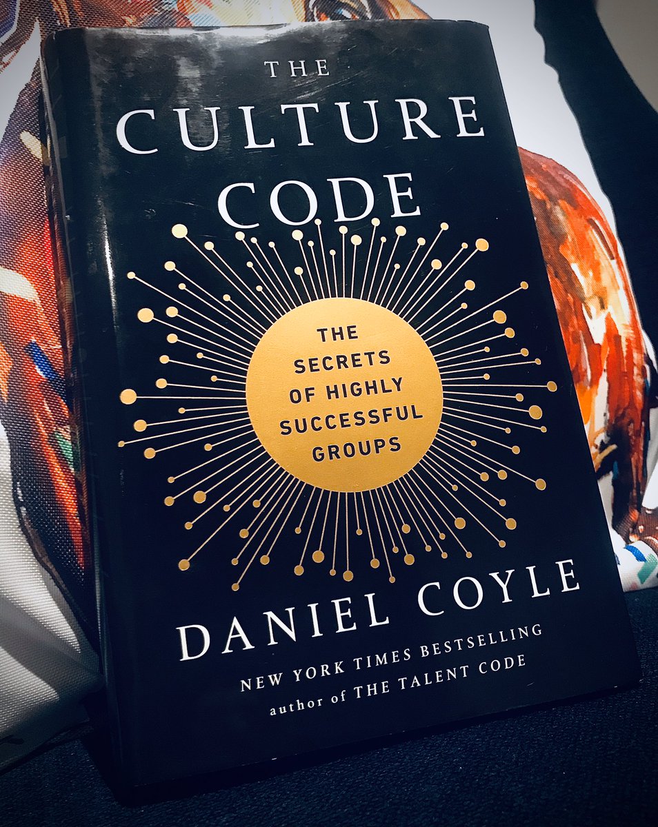 tom_nickson's tweet photo. 📖#IsoReading | Next up ‘Culture Code’ by Daniel Coyle. A good mix of stories + studies looking at the core skills of successful teams,but perhaps not the same level of diversity in the leadership talent featured. An easy narrative to follow though + plenty of practical takeaways https://t.co/LeM7OOk5mY