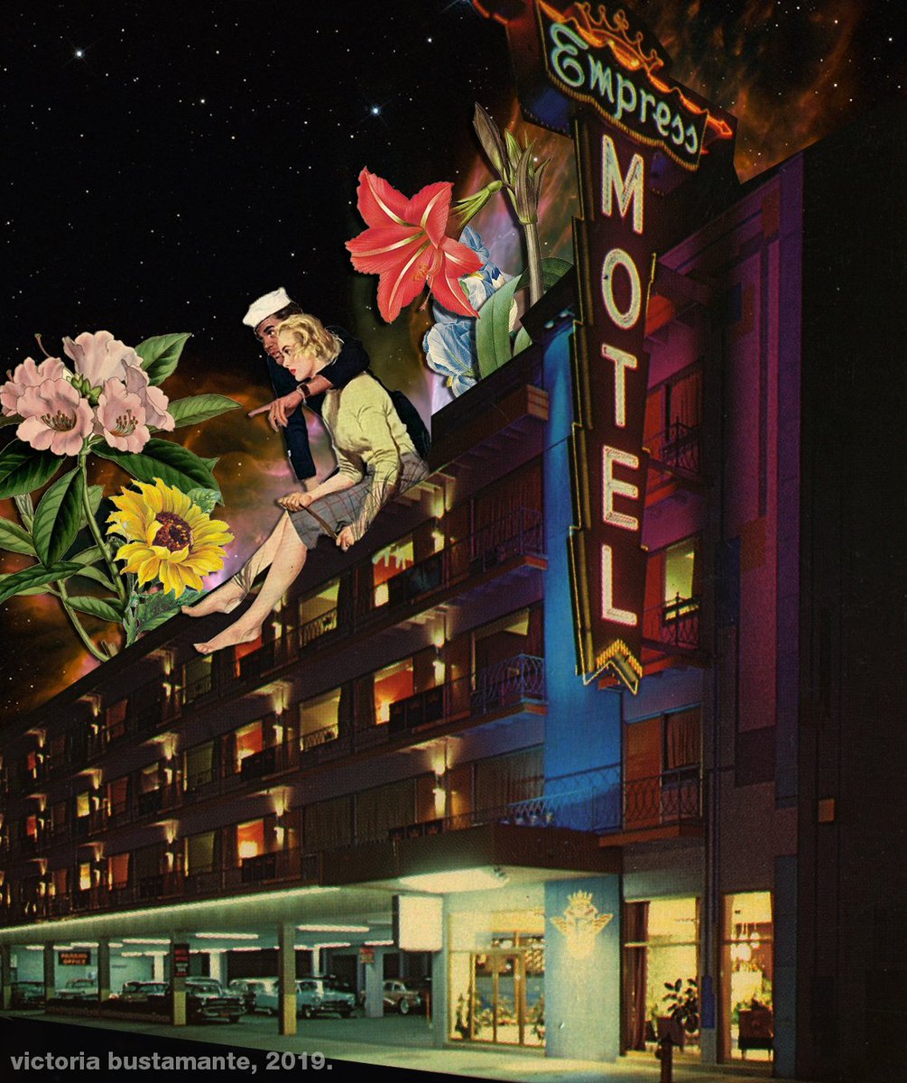 vickybst's tweet photo. MOTEL GALAXY | 2019
collage by me.🖖🏻✨🛸

link: https://t.co/HzOzd5NiUw

[#collage #art #digitalcollage] ✨ https://t.co/B7jXYf4VYL
