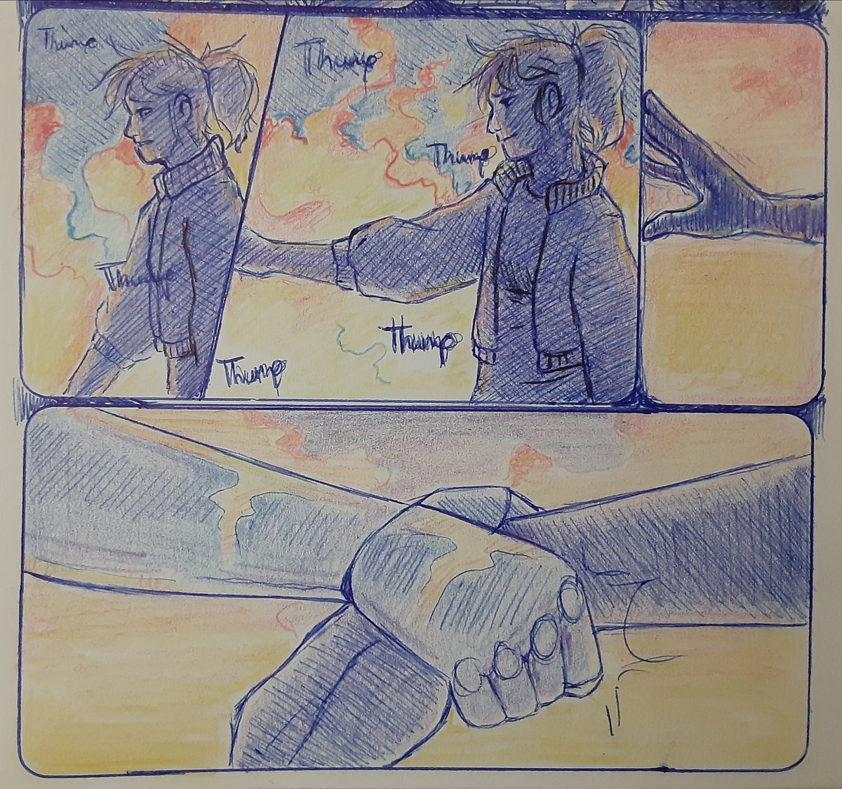 Amira& #39;s been struggling with some shit. Recent run piled on the guilt and cranked up the anxiety some more. 1/3