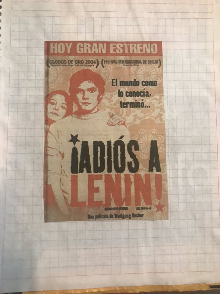 GOODBYE LENIN (Adiós a Lenin)