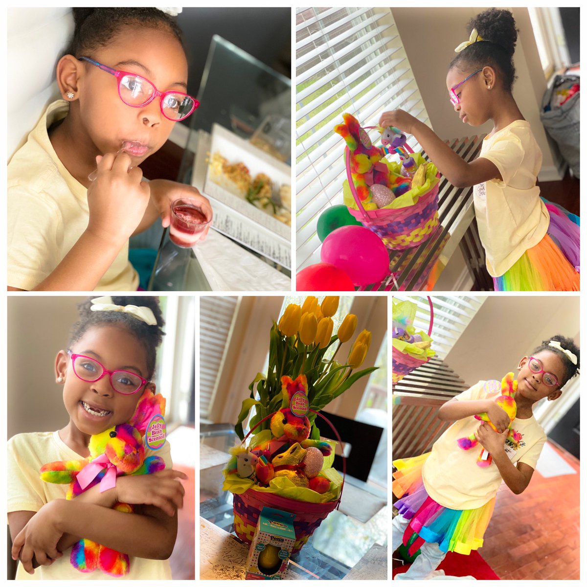 MoniqueWardrick's tweet photo. Abundantly blessed...even with both of us working (from home) today...even during #QuarantineLife! Thanking GOD for health, harmony & hugs-from-the-granddaughter ๐! HAPPY RESURRECTION DAY, YโALL!!! ๐๐ผ๐๐ฝ๐ #HeIsNotDead #HeIsRisen #WeAreInHisHouseEvenAtOurHouse https://t.co/IH4iMkFxdN