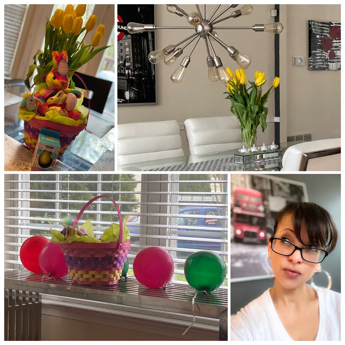 MoniqueWardrick's tweet photo. Abundantly blessed...even with both of us working (from home) today...even during #QuarantineLife! Thanking GOD for health, harmony & hugs-from-the-granddaughter ๐! HAPPY RESURRECTION DAY, YโALL!!! ๐๐ผ๐๐ฝ๐ #HeIsNotDead #HeIsRisen #WeAreInHisHouseEvenAtOurHouse https://t.co/IH4iMkFxdN