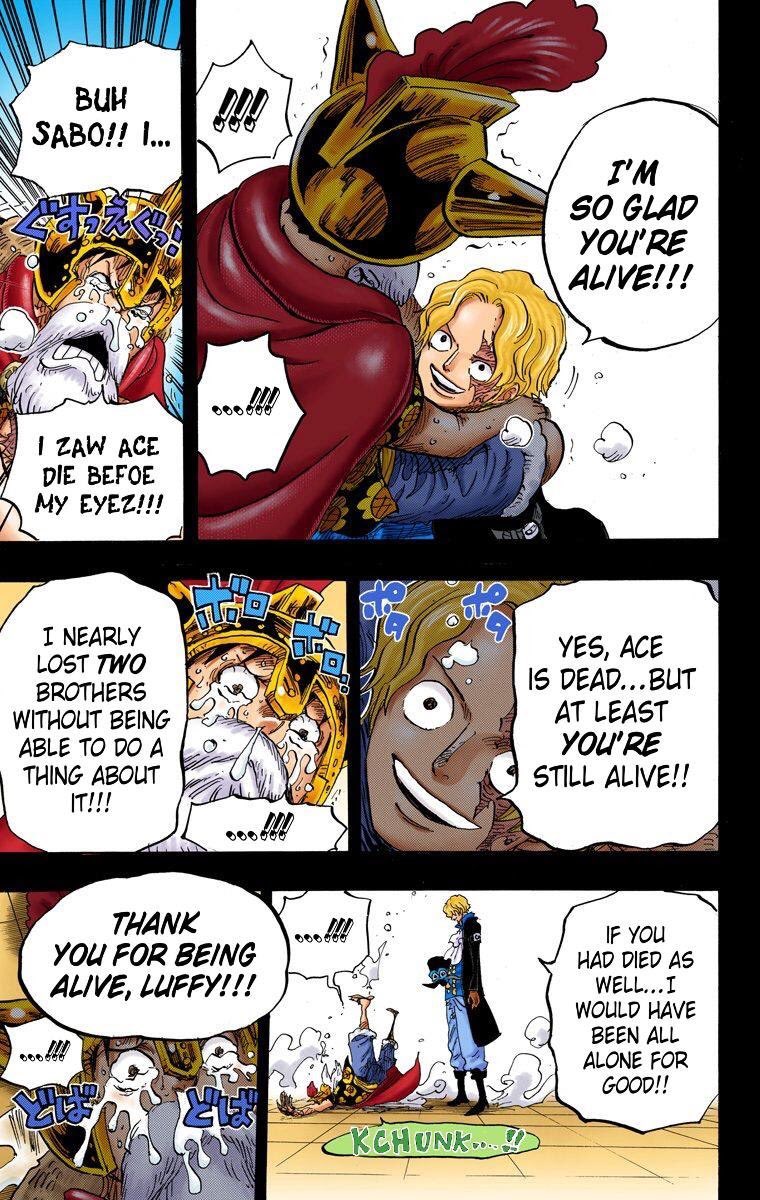 2. Sabo being Alive.