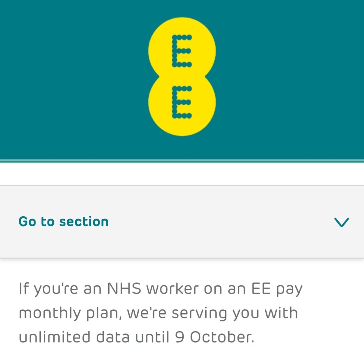 Akbar Hussain ✳️ (@b19axe) on Twitter photo Thank you <a href="/EE/">EE</a> for this generosity, what a lovely message too "Thank you for everything you're doing for us." Thank you <a href="/EE/">EE</a> for this generosity, what a lovely message too "Thank you for everything you're doing for us."