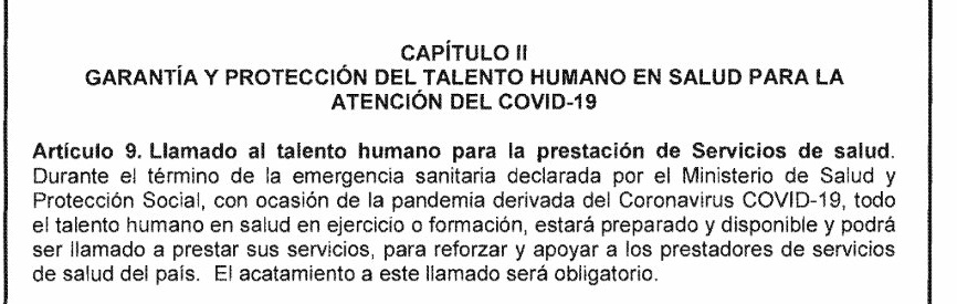 MariaA_PardoJ's tweet photo. De manera que durante años hemos tratado al personal médico como una mierda, y me perdonan la expresión pero es que ha sido así, para venir ahora a tratarlos como soldados de la reserva con obligaciones castrenses. ¿Y todo este abuso será gratis, por OPS o cómo es la cosa? https://t.co/C1A3VrbpMy