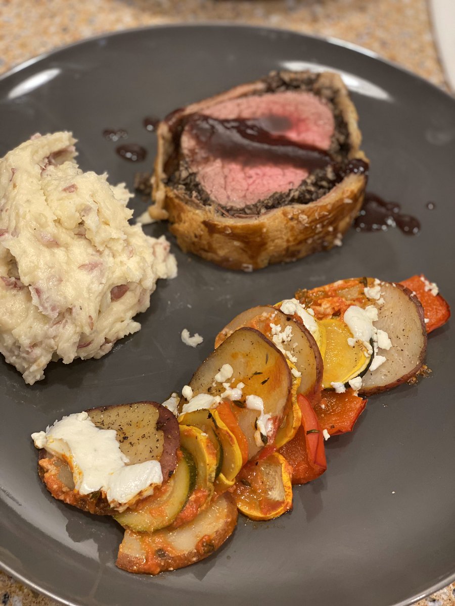 KurtShaferXV's tweet photo. Happy Easter @GordonRamsay  please roast my first attempt at your beef Wellington recipe😂 https://t.co/oELZq2yv9a