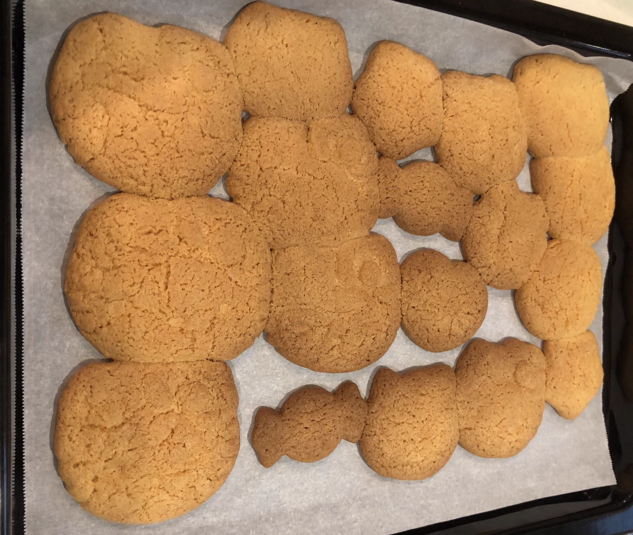 クマやハートのクッキーを手作りしたよ♪・・・こんなはずじゃなかった！！これは密です！