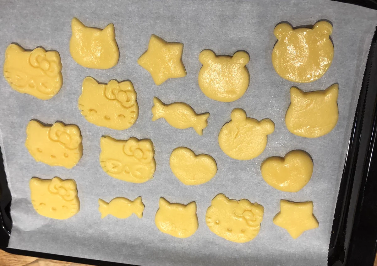クマやハートのクッキーを手作りしたよ♪・・・こんなはずじゃなかった！！これは密です！