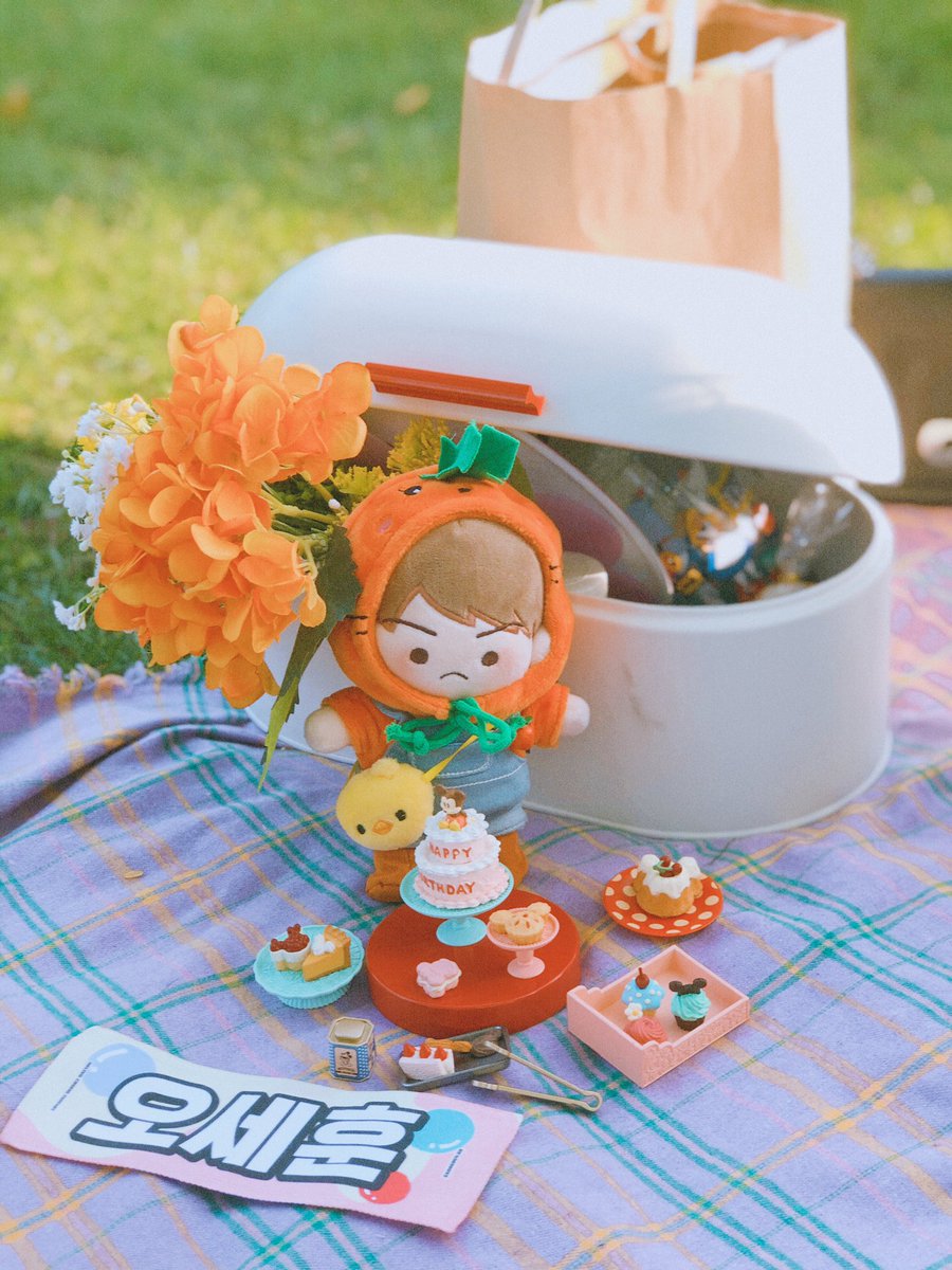 IAM_L6KE's tweet photo. PICNIC🧺🍰
#SEHUN #세훈
#HAPPYSEHUNDAY https://t.co/E05qkYHORt