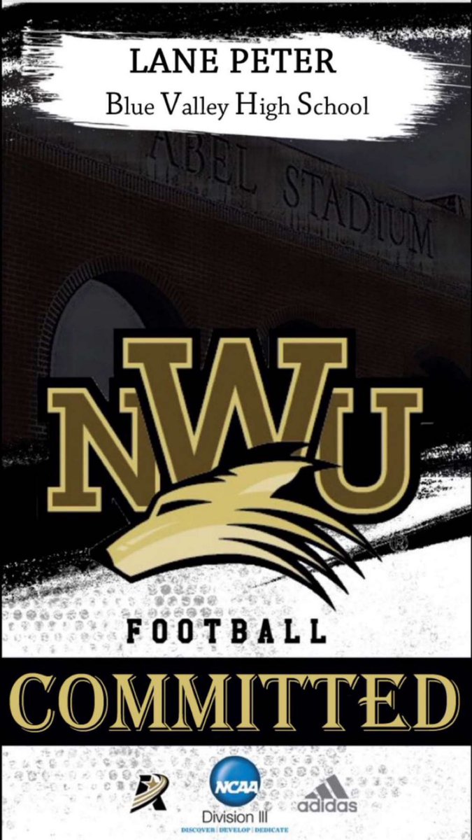 __Lp2__'s tweet photo. 100% Commited. Thank you @CoachCrume for the opportunity to play football at the next level. #NWU https://t.co/lykeUQGvKz