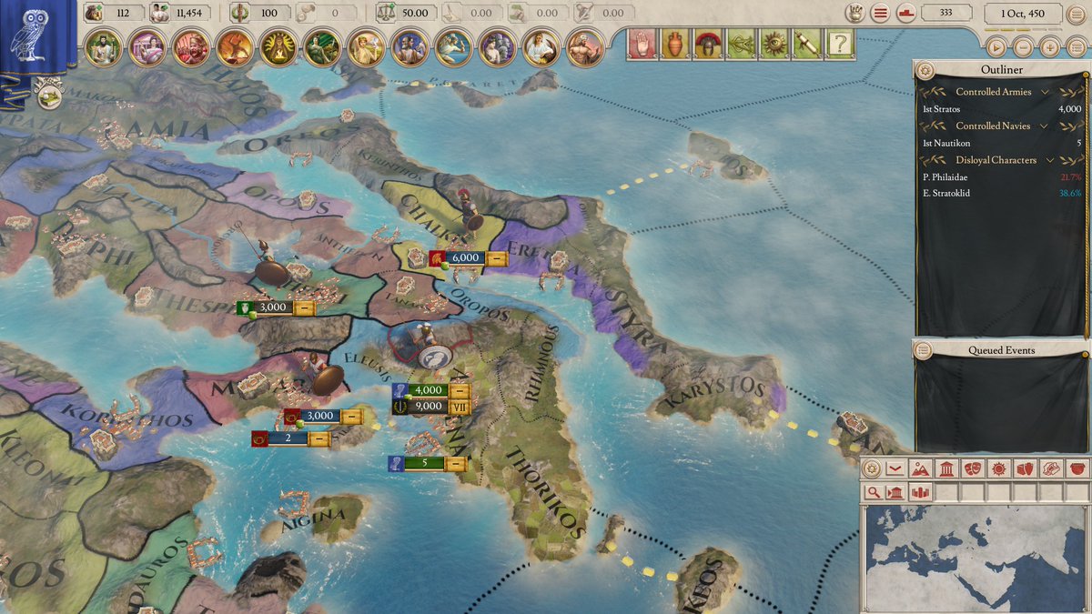 Pallas Athene, lead thy city to victory!