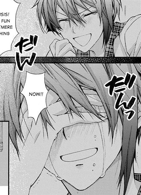 look he literally cries fgcf what I mean to say is it's really be interesting and way different if iori did succeed in managing to shift riku's emotions being heavily affected by tenn to him. because iori definitely makes riku feel better and have higher self-esteem