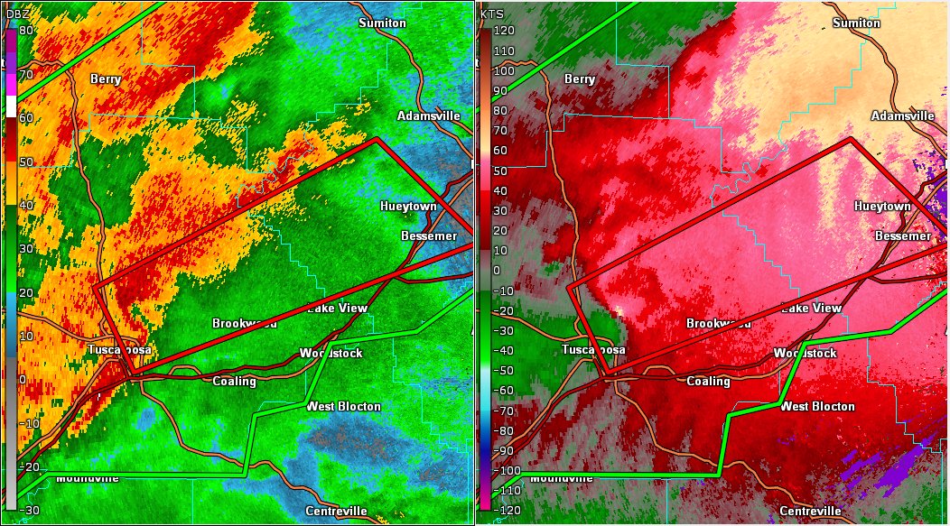 Tornado! Bassfield, MS rated EF4 w/ 63 Mile Track, Peak Winds 170