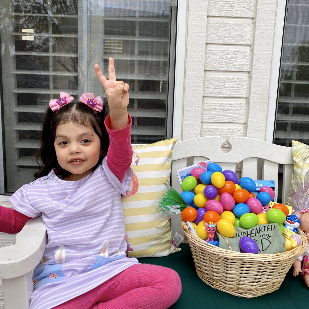 JennMelby's tweet photo. So HOPPY that I found some BUNNY to love. #HappyEaster from The Portillo Family!๐ฐ๐ฃ๐#iloveyoutoohoneybunny #married1week #firstweekmarried #happyweekaversary #ourfirsteaster #togetherathome #quarantineeaster #somebunnylovesme #easteregghunt #easterathome https://t.co/eQPGt0E4ZL https://t.co/6ECIBW7EfE