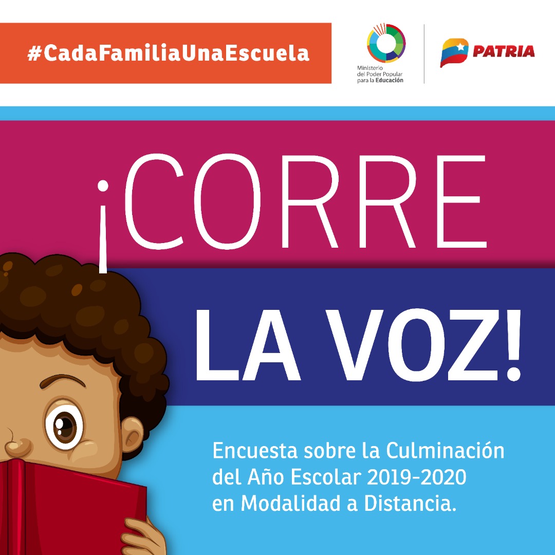 clifpdjunin2018's tweet photo. Importante te invitamos para que te actives a participar #CadaFamiliaUnaEscuela @MPPEDUCACION @psuvaristobulo @NicolasMaduro @charlychaves @cenamec_centros @cen_araguaney @cenamectachira1 @Crazet2011 @2018Cra @RosangelaOrozco @divmediagralzet https://t.co/LihupDESiw