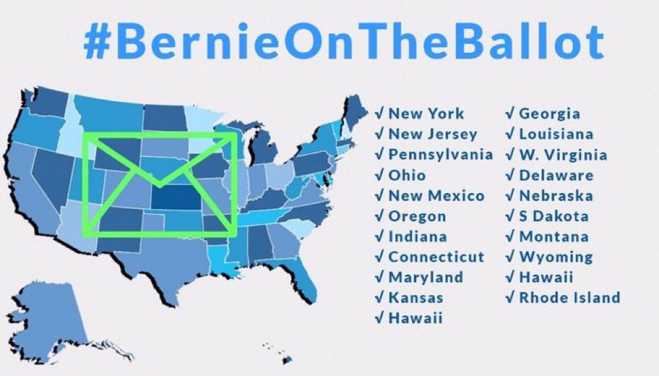 cdbrzezinski's tweet photo. @mehdirhasan @zachary1978 #NeverBidenNeverTrump 

#BernieOnTheBallot #VoteForBernieByMail ✊ https://t.co/L3t6mPT2hQ