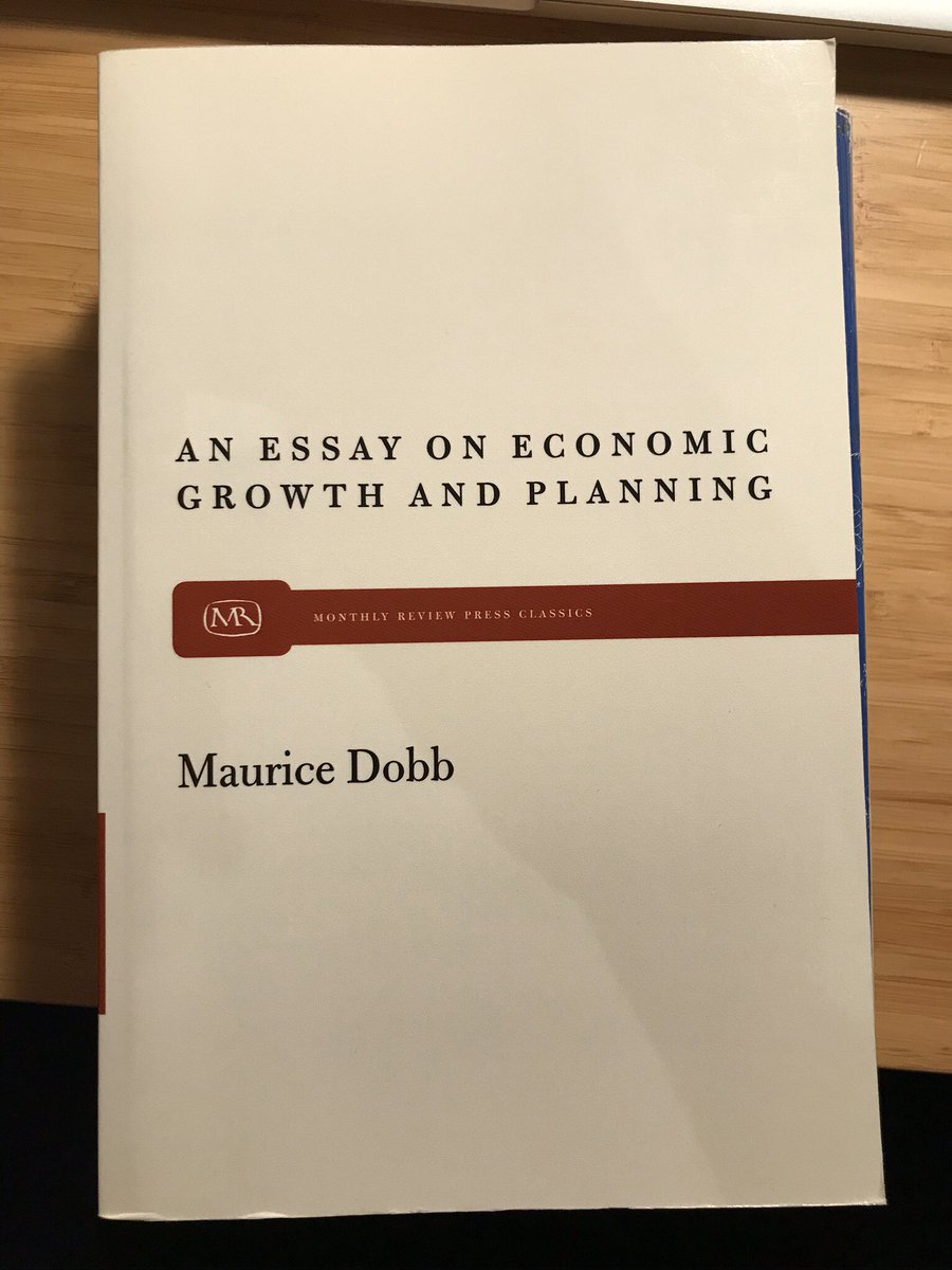 Maurice Dobb on economic planning (1960) and the economic law in a socialist economy (1945)