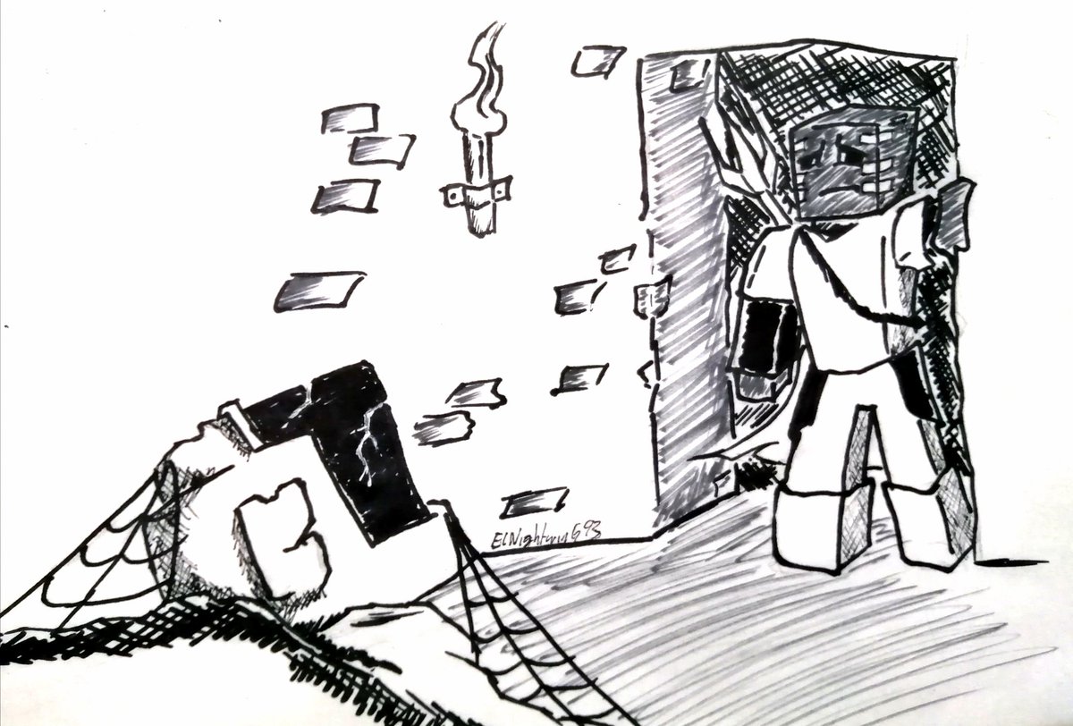 ElNightwinG93's tweet image. Momento triste del stream del sábado, @ElRichMC encontrando la cabeza de @Kaumaru102 #PermadeathSMP