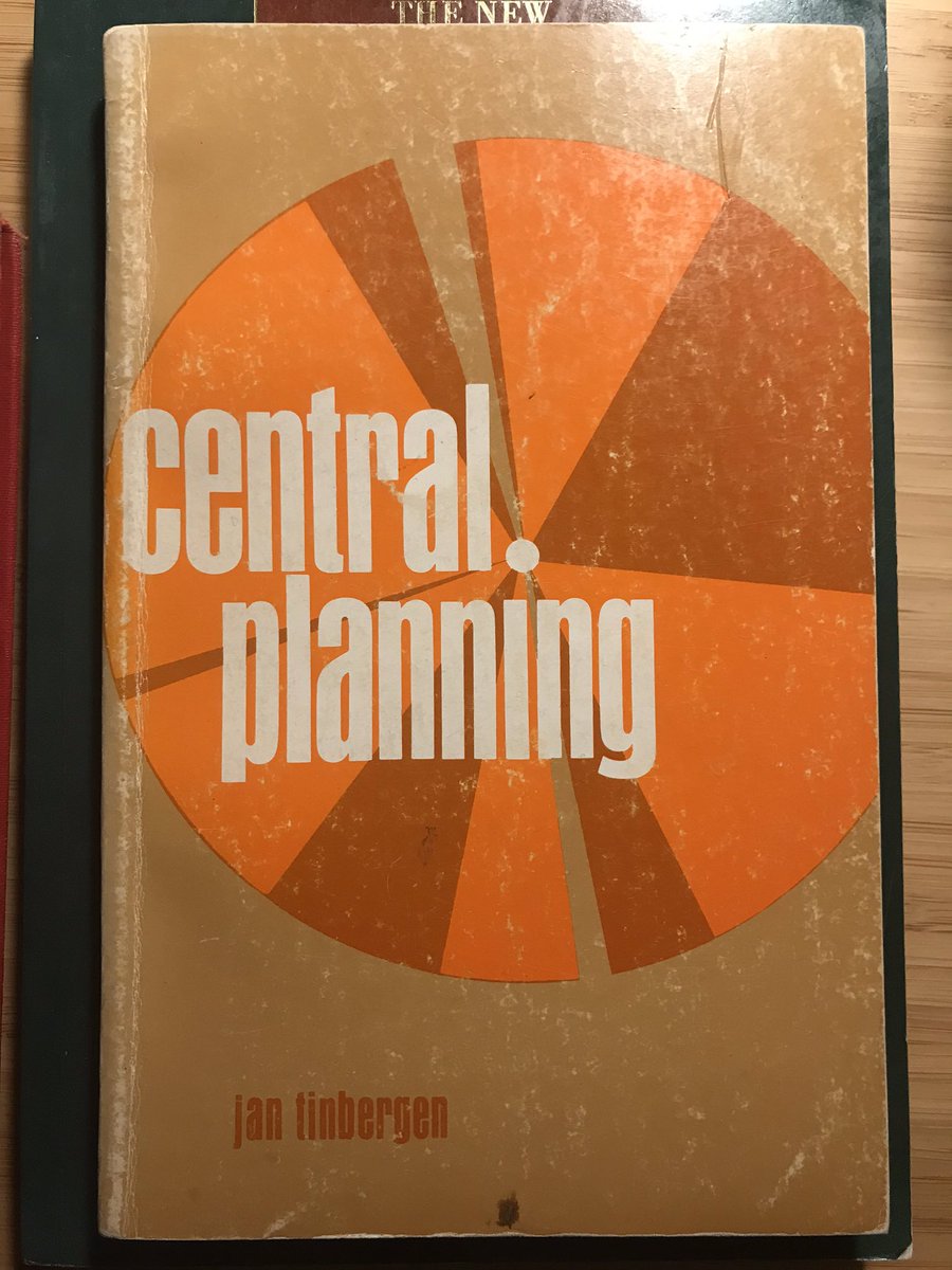 Jan Tinbergen, Central Planning, 1964
