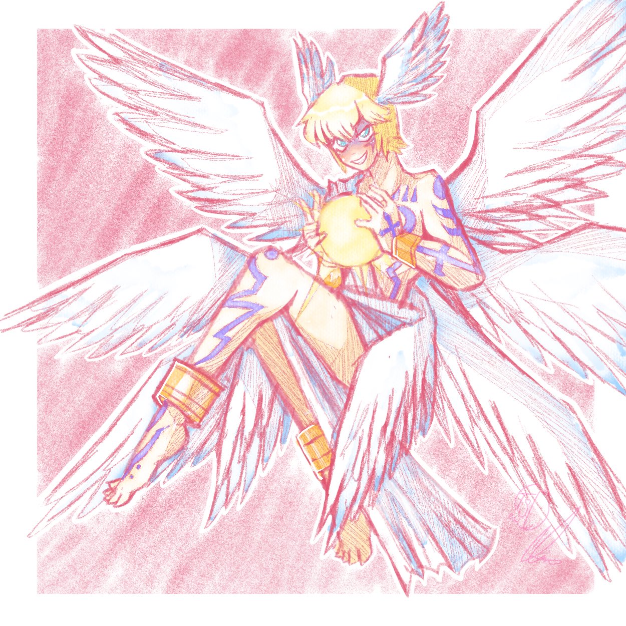 ❗️C0MMS CLOSED❗️Choco_Chan on Twitter: "Digi Sketch Request: Lucemon Child  Requested by @Fairimon92 Been awhile since I did something more human but  it was honestly fun. I do feel like this sketch is
