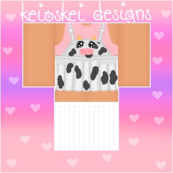 Keioskei Commissions Pinned On Twitter Cute Cow And Froggie Dress Links Https T Co Gok5cad4bj Https T Co Is1m2wns3m - roblox clothes links
