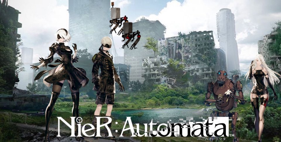 Orb Nier Automataの壁紙作ってみました ニーアオートマタ