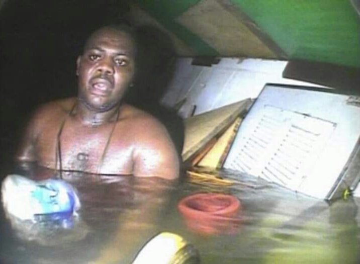 In 2013, Harrison Okene a Nigerian man spent 60 hours underwater, in total darkness, after his vessel capsized 20 miles off the coast of Nigeria and sunk to the bottom of the sea. He was discovered alive by divers sent to recover dead bodies.