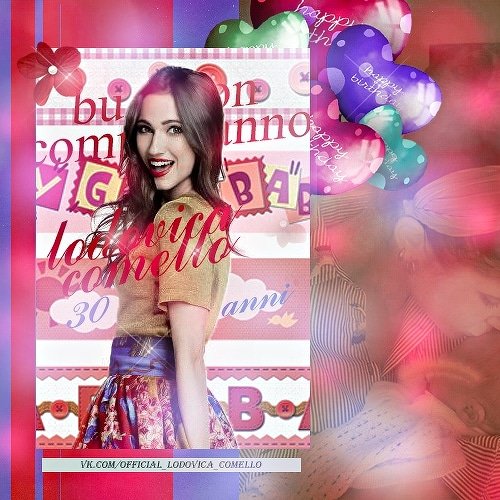 LodovicaFan4's tweet photo. "Buon compleanno @lodocomello! Prenditi un paio di minuti per vedere la sorpresa dei tuoi fan russi! https://t.co/uCop9A0s7d 💛🎊🎁🇷🇺" https://t.co/V9toaPs2nS