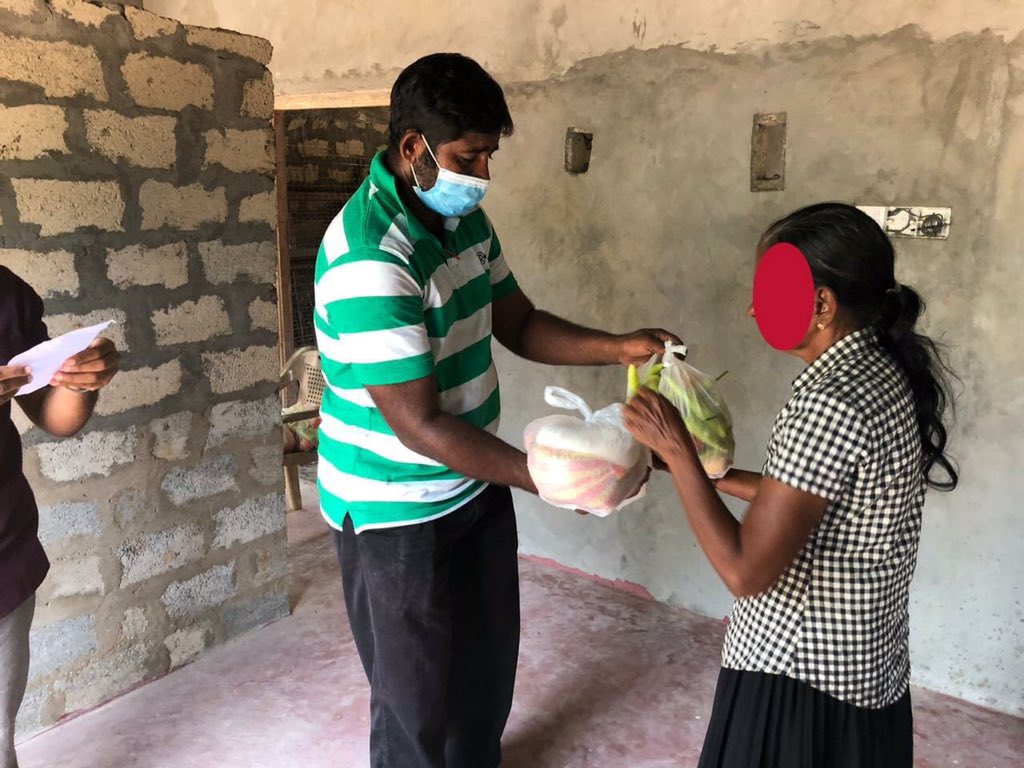KALIARULAR_EROS's tweet photo. In Memory Of #ARULAR #EROS Founder. The #ARULARFoundation Teamed With #IBCTamil @ibctamilmedia To Distribute #FoodRelief To #Tamil #Tamils In #JaffnaDistrict #Jaffna During Curfew #Covid19 #Covid_19 Lockdown. Distribution Started 6-4-2020 #Nutrion To Fight Deadly #CoronaVirus. https://t.co/0IldYEal5k