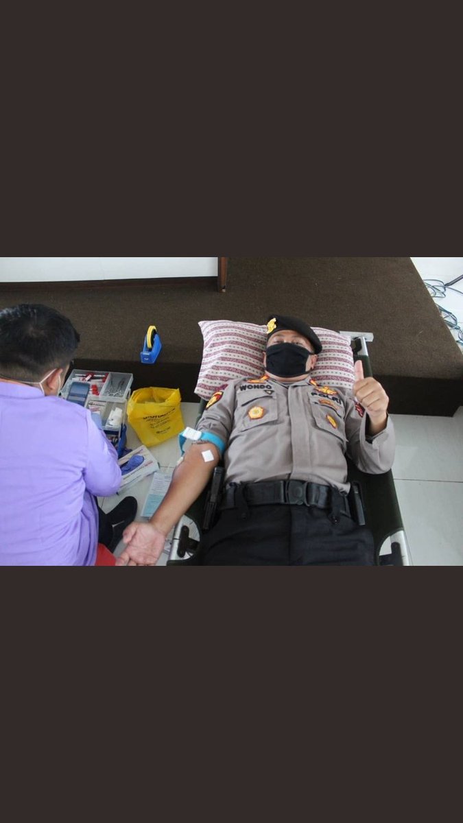 sabdodairdewav1's tweet photo. #DonorDarahPolri
Setetes darahmu untuk keselamatan hidup yang membutuhkan https://t.co/t8pK5rdTqF