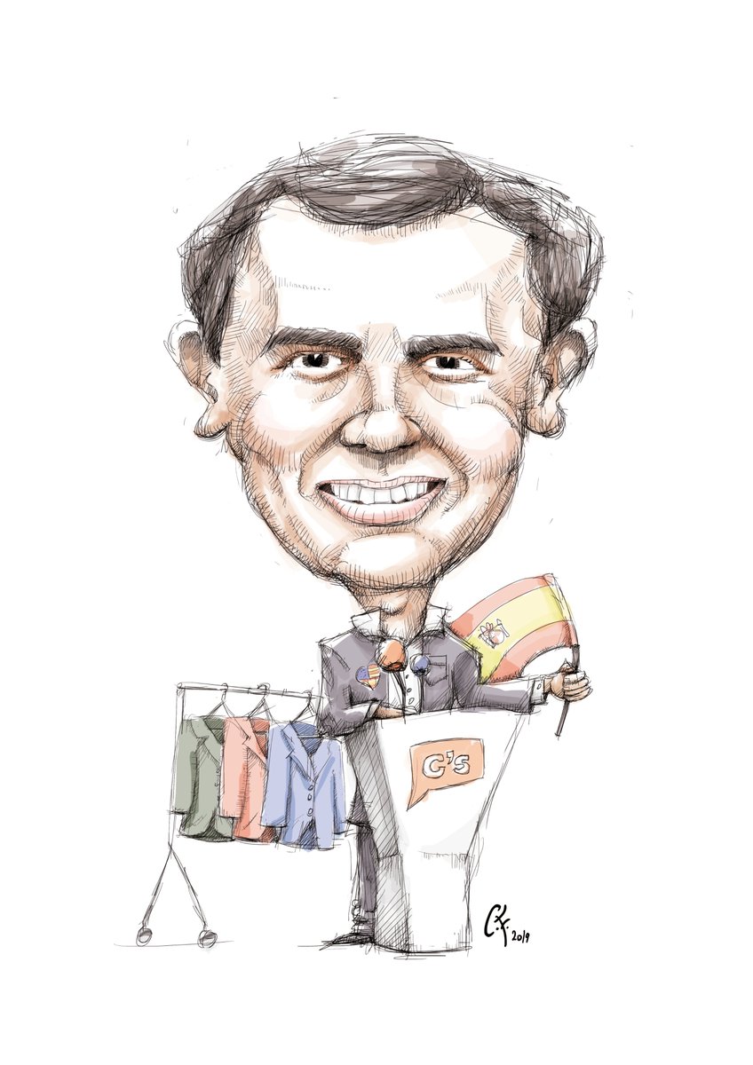 CarlicaturaF's tweet photo. Con cariño... Albert Rivera #caricature #caricatura #drawing #dibujo #cartoon #arte #art #esbozo #jaen #artistic #digitalcolour #sketch #famous #famoso #albert #rivera #albertrivera #ciudadanoscs🍊 #cs #ciudadanos #politica #politics #españa #spain #vamosciudadanos #malu https://t.co/XYV1IfgQON
