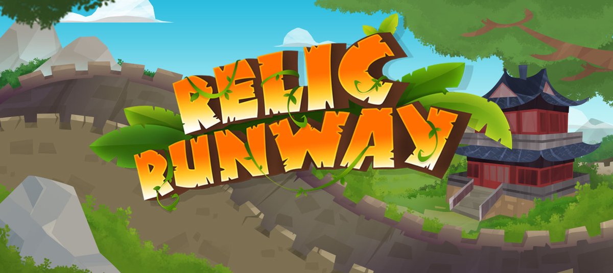 Gemioli's tweet photo. ⛩👹⛩Welcome to the Great Wall - the new location with Chinese Relics⛩👹⛩ Unlock it by collecting all Inca Artifacts🗿‼🗿 #RelicRunway https://t.co/THCQDRd3GU https://t.co/N2TACpKf1S