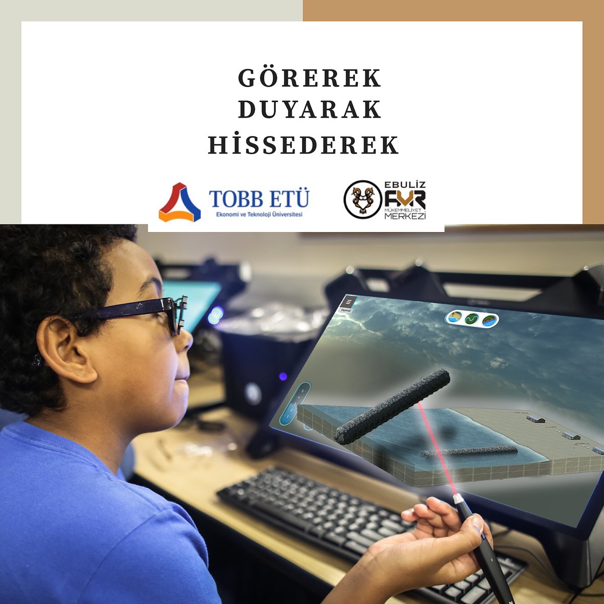EbulizVR's tweet photo. #zspace çocuğu öğrenmenin merkezine alır.
#görerek , #duyarak , #hissederek ve #deneyimleyerek öğrenme imkanı sunar.
#zspacetürkiye #ebulizvr #vr #ar #sanalgerceklik #artırılmışgerçeklik #augmentedreality #virtualreality #mixedreality https://t.co/NNJwjH2Olv