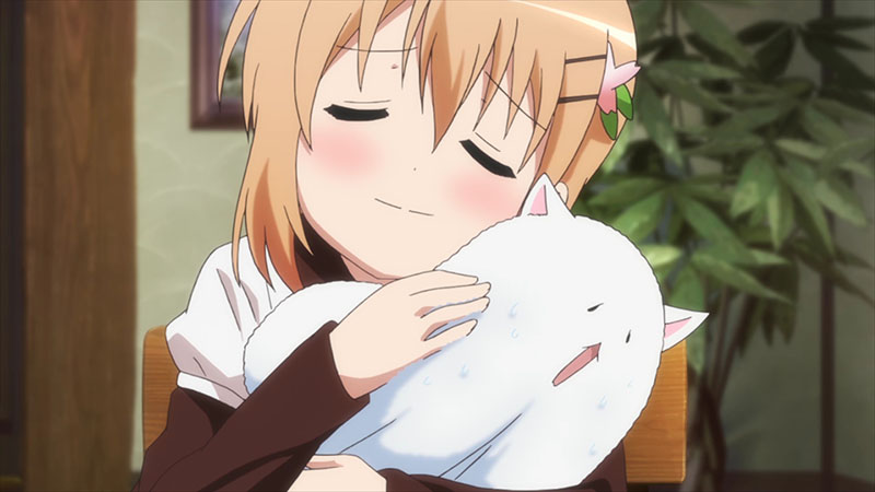 Tvアニメ ご注文はうさぎですか Bs11での ご注文はうさぎですか 第1羽 ひと目で尋常でないもふもふだと見抜いたよ の再放送をご覧いただきありがとうございました 引き続き次週 第2羽 小麦を愛した少女と小豆に愛された少女 もお楽しみに