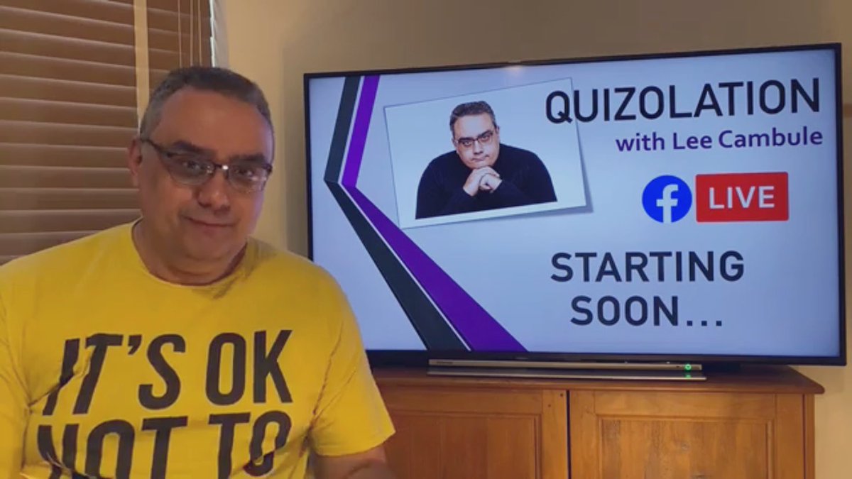 LeeCambule's tweet photo. So it looks like we will be doing #Quizolation again next Sunday; what your thoughts about our next charity of choice, peeps? https://t.co/MFBzYjXr8F