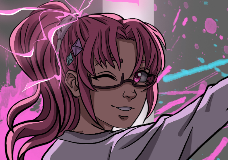 redrobotix's tweet photo. I don't want to TEASE, but @dilatemusic, @ALDONvox and I  have been working on something fantastic for all y'all anime fans, weebs, and japanophiles out there👀

art by Brittany Nickles, featuring Dilation's animoo gurrl 

#single #edm #rap #dramacore #glitchhop #musicproduction https://t.co/BnmMJkegHm
