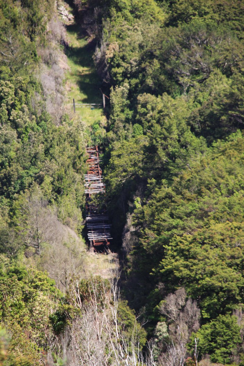On second thoughts, not sure the old incline is safe any more... if it ever was for human cargo. It did once carry people—dead people! If you died in Denniston your last trip was down the incline for burial in Waimangaroa.