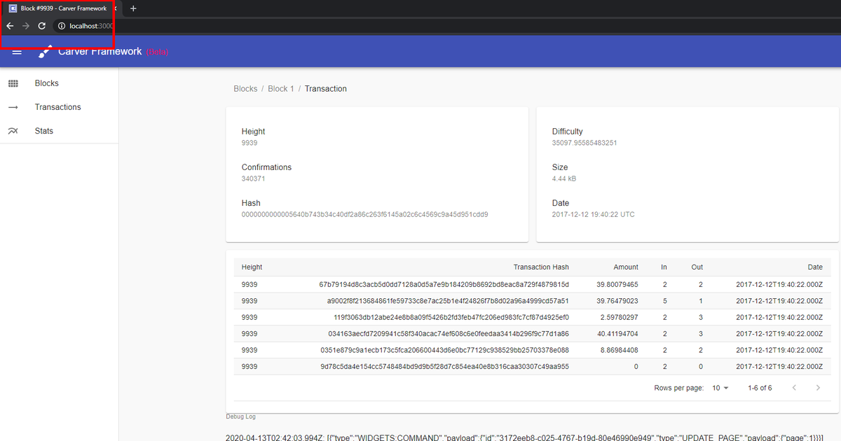 👋 Hey #crypto #analytics fans, be sure to check out another $BWK weekly update: reddit.com/r/BulwarkCoin/…

We're working on our next generation realtime #blockchain explorer.

Be sure to follow our #community for updates as we're getting closer to a "production quality" release 👍