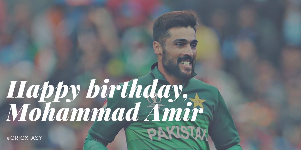Happy birthday, What\s your favourite Mohammad Amir moment?  